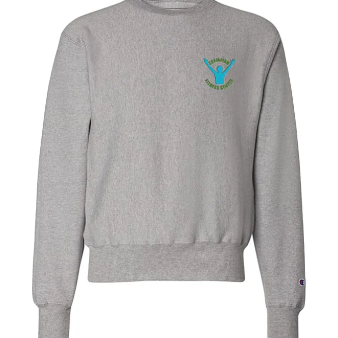 Champion Reverse Weave 12-oz Crew Sweatshirt - Embroidered