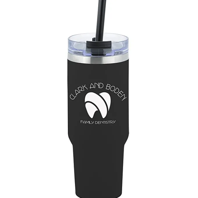 Charger Vacuum Tumbler - 40 oz