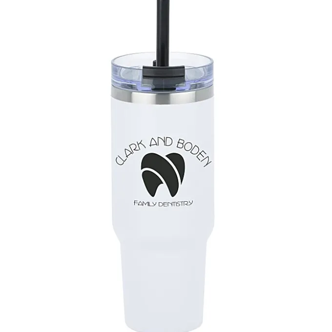 Charger Vacuum Tumbler - 40 oz - 24 hr