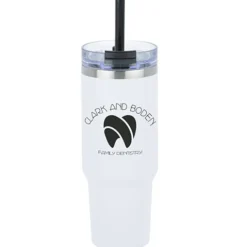 Charger Vacuum Tumbler - 40 oz - 24 hr
