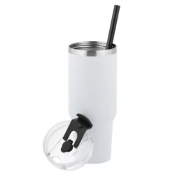 Charger Vacuum Tumbler - 40 oz - Laser Engraved