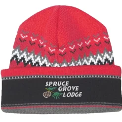 Chevron Heavyweight Beanie with Cuff