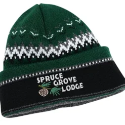Chevron Heavyweight Beanie with Cuff