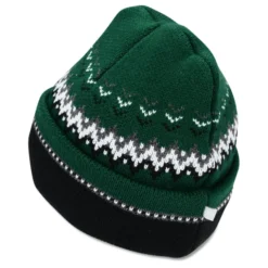 Chevron Heavyweight Beanie with Cuff