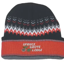 Chevron Heavyweight Beanie with Cuff