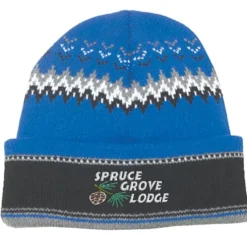 Chevron Heavyweight Beanie with Cuff