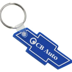 Chevy Bow Tie Soft Keychain - Opaque