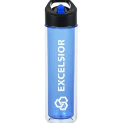 Chiller Insulated Bottle with Two-Tone Flip Straw Lid - 16 oz