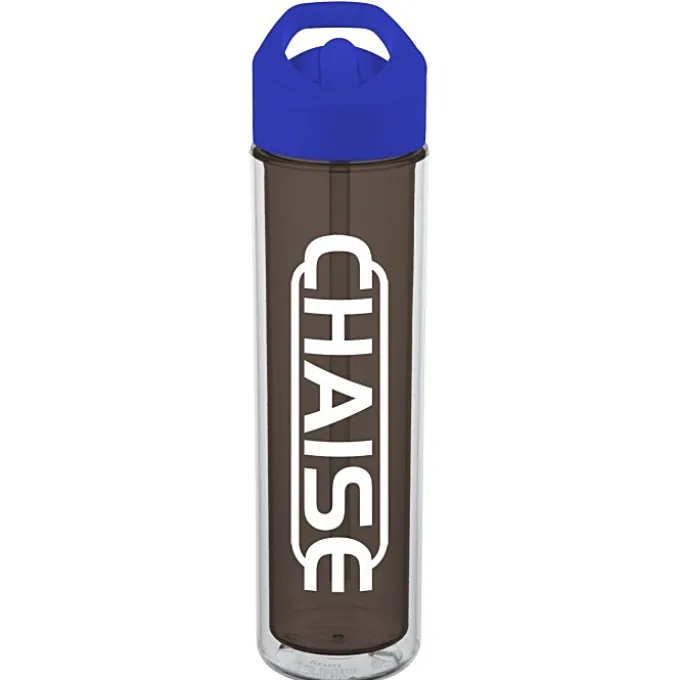 Chiller Insulated Bottle with Flip Straw Lid - 16 oz