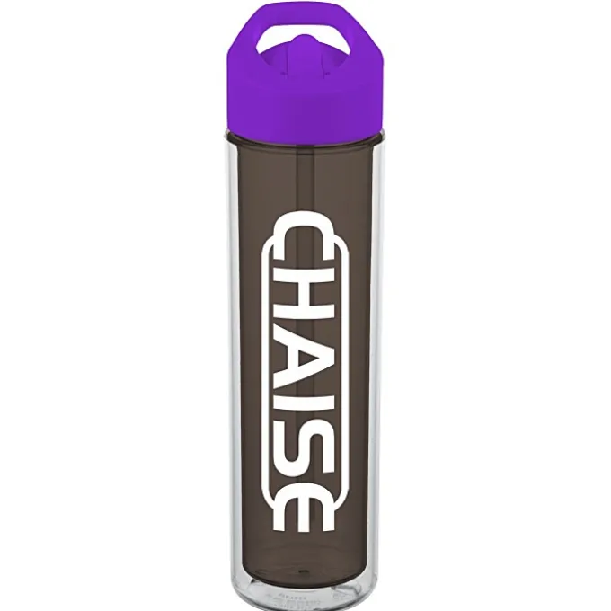 Chiller Insulated Bottle with Flip Straw Lid - 16 oz