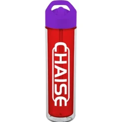 Chiller Insulated Bottle with Flip Straw Lid - 16 oz