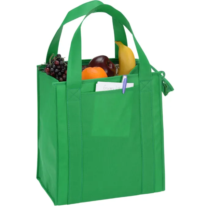 Chill Insulated Grocery Tote - 13 inches x 12 inches - 24 hr