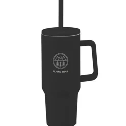 Chill Out Vacuum Mug with Straw - 40 oz. - Laser Engraved