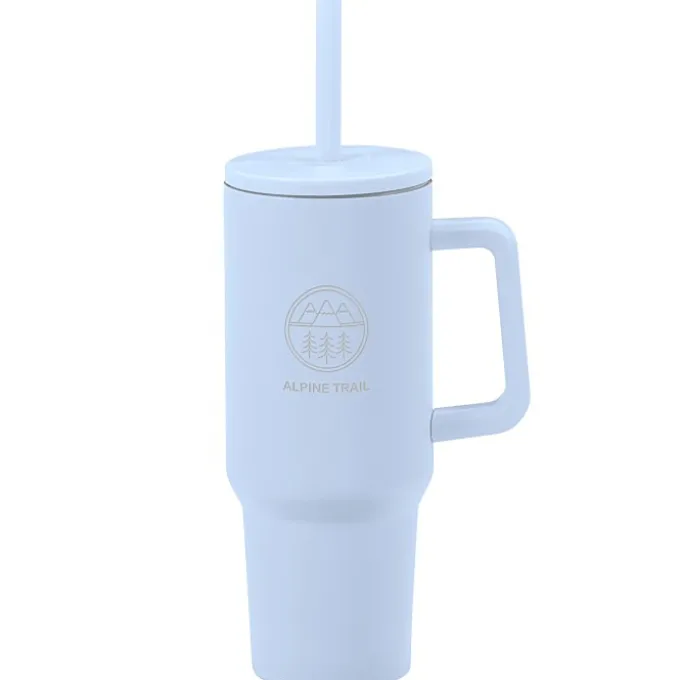 Chill Out Vacuum Mug with Straw - 40 oz. - Laser Engraved