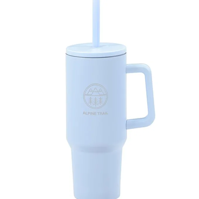 Chill Out Vacuum Mug with Straw - 40 oz. - Laser Engraved
