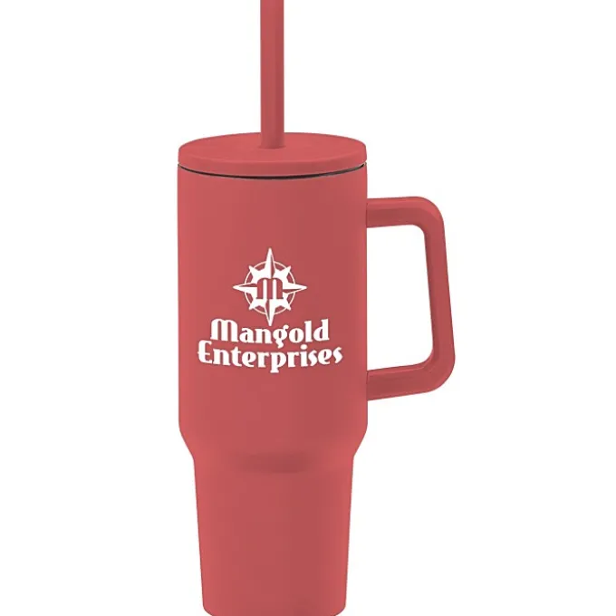Chill Out Vacuum Mug with Straw - 40 oz. - 24 hr