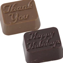 Chocolate Bites - 12-Piece - Silver Box