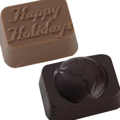 Chocolate Bites - 12-Piece - Silver Box