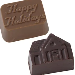 Chocolate Bites - 12-Piece - Silver Box