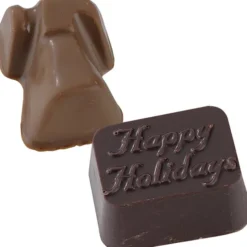 Chocolate Bites - 12-Piece - Silver Box