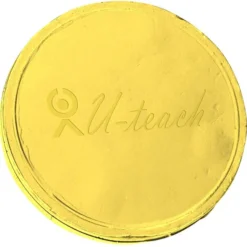 Chocolate Coin - .25 oz - 24 hr