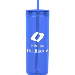 Chroma Acrylic Tumbler with Straw - 16 oz