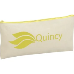 Chroma Zip Cotton Pouch - 5 1/2 inches x 11 inches