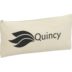 Chroma Zip Cotton Pouch - 5 1/2 inches x 11 inches