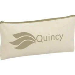 Chroma Zip Cotton Pouch - 5 1/2 inches x 11 inches