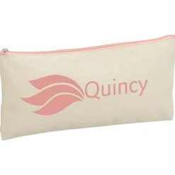 Chroma Zip Cotton Pouch - 5 1/2 inches x 11 inches