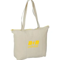 Chroma Zip 10-ounce Cotton Tote - 15 inches x 17 1/2 inches