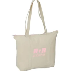 Chroma Zip 10-ounce Cotton Tote - 15 inches x 17 1/2 inches