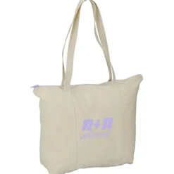 Chroma Zip 10-ounce Cotton Tote - 15 inches x 17 1/2 inches