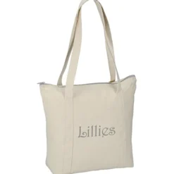 Chroma Zip 10-ounce Cotton Tote - 13 inches x 15 inches