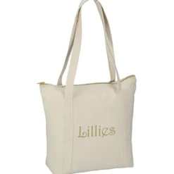 Chroma Zip 10-ounce Cotton Tote - 13 inches x 15 inches