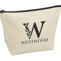 Chroma Zip Tweedle Dee Cotton Pouch - 6 3/8 inches x 9 inches