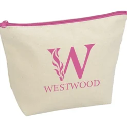 Chroma Zip Tweedle Dee Cotton Pouch - 6 3/8 inches x 9 inches