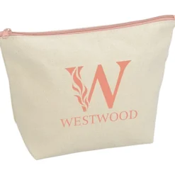 Chroma Zip Tweedle Dee Cotton Pouch - 6 3/8 inches x 9 inches