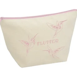 Chroma Zip Tweedle Dum Cotton Pouch - 7 1/4 inches x 10 3/4 inches