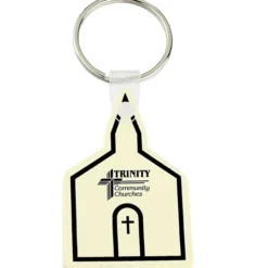Church Soft Keychain - Opaque