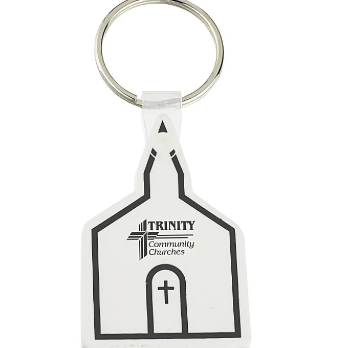 Church Soft Keychain - Opaque