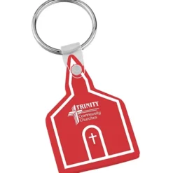 Church Soft Keychain - Translucent