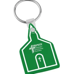 Church Soft Keychain - Translucent