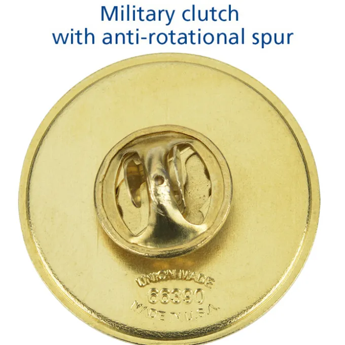 Circle Lapel Pin with Presentation Box