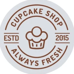 Circle Sticker - 7 inches