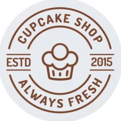Circle Sticker - 7 inches