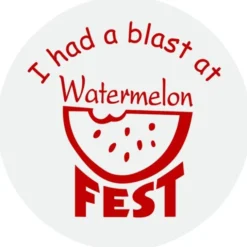 Circle Sticker - 4-1/2 inches