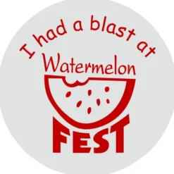 Circle Sticker - 4-1/2 inches