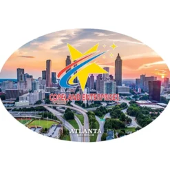 City Scapes Magnet - Atlanta