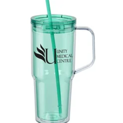 Clair Acrylic Mug with Straw - 30 oz - 24 hr